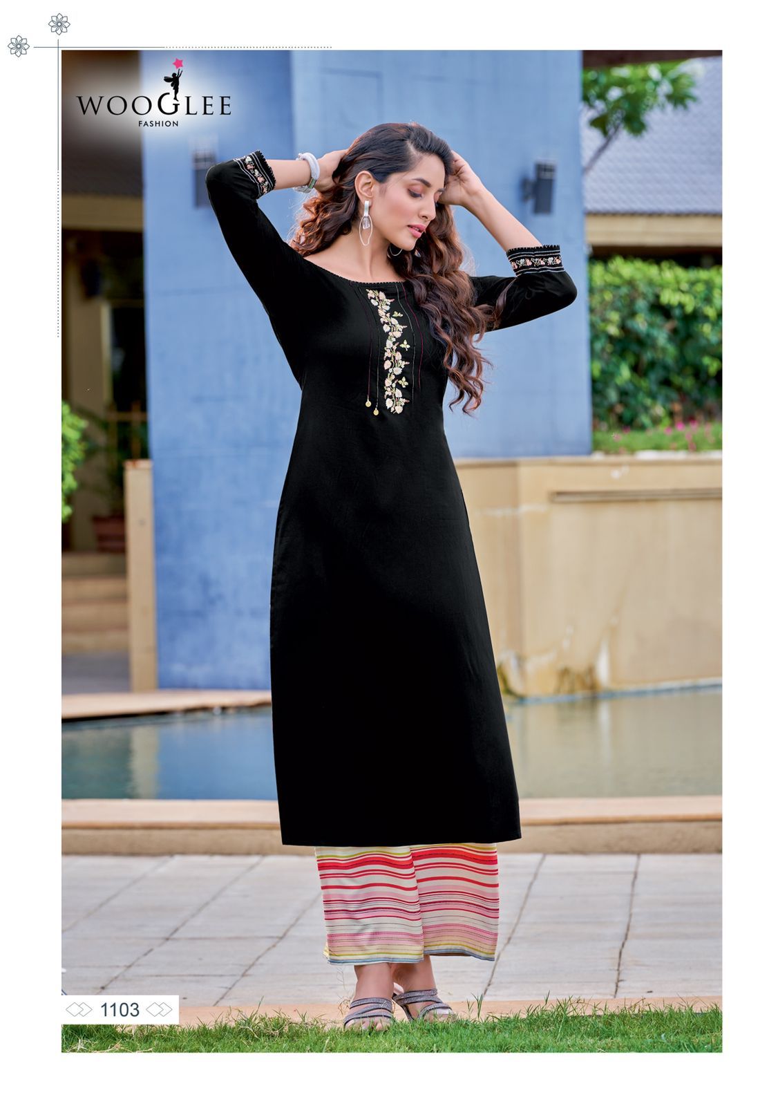Wooglee Celebration 16 New Exclusive Wear Rayon Designer Kurti With Bottom Collection